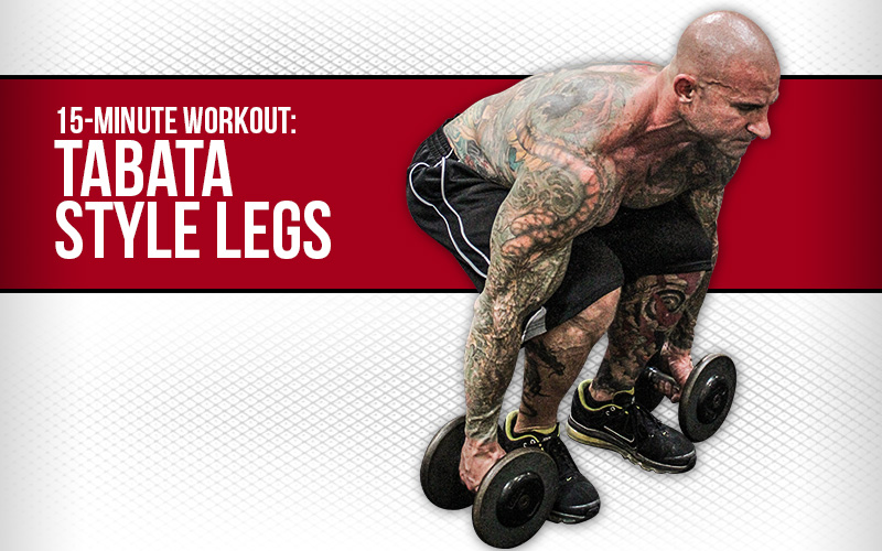 15-Minute Workout: Tabata-Style Legs (Part 2)