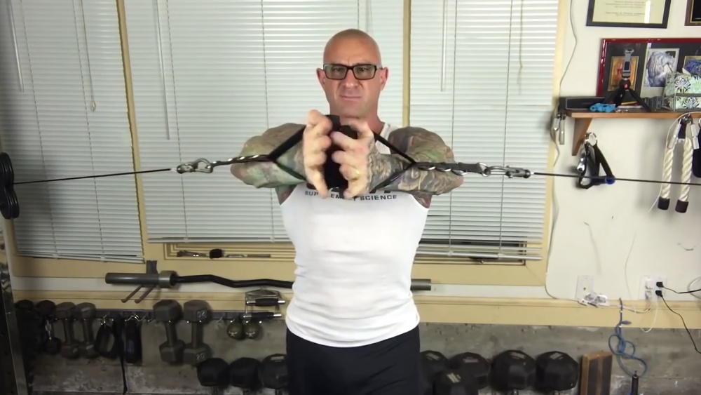 Chest Workout: Cable Crossover Extended Sets