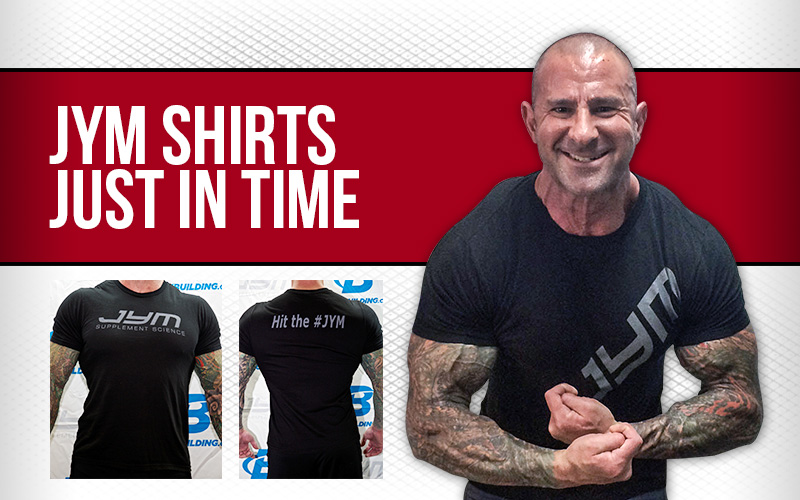 JYM Shirts Just In Time
