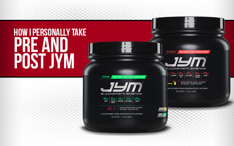 How I Personally Take Pre and Post JYM