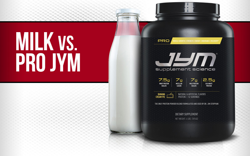 Milk vs. Pro JYM