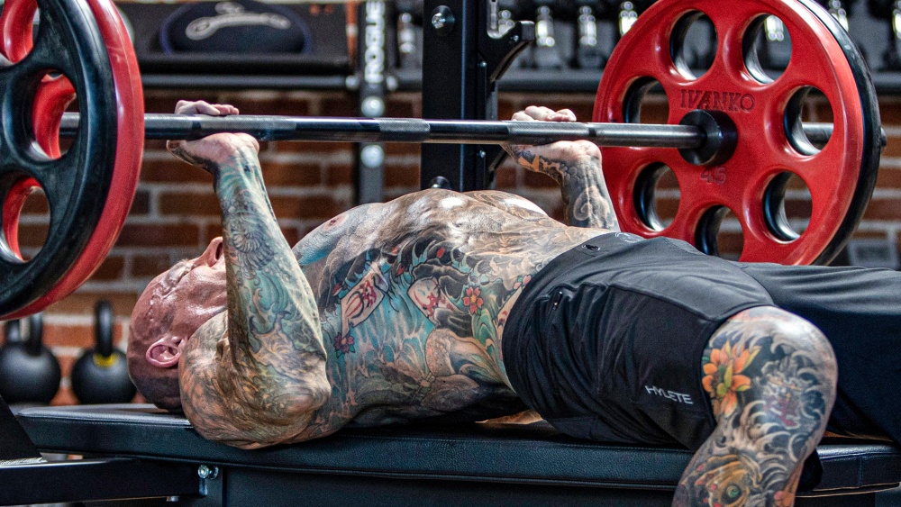 powerlifting bench press