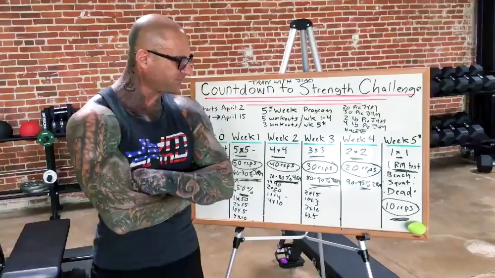 Countdown to Strength Challenge Week 1 tutorial