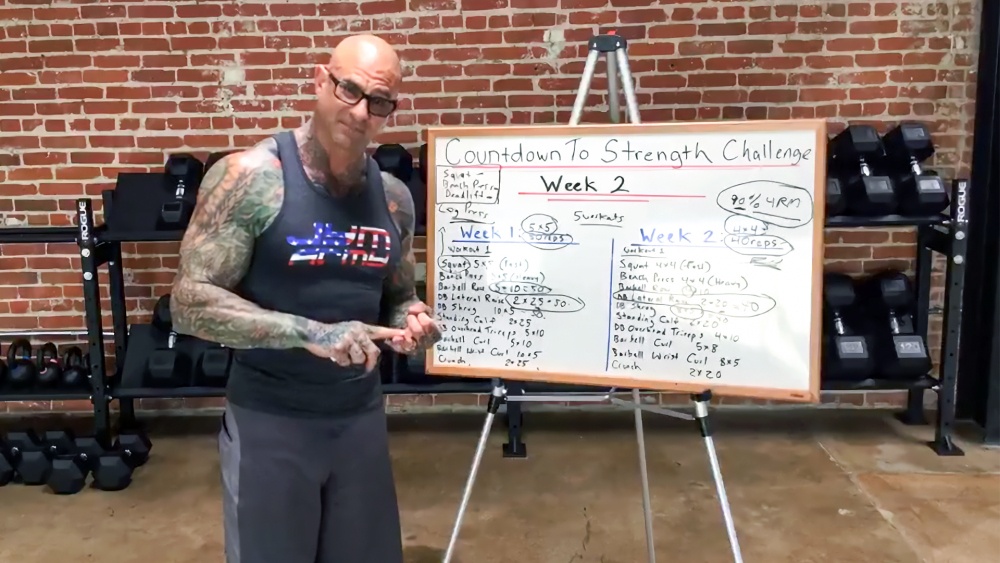 Countdown to Strength Challenge Week 2 Live Tutorial Transcript