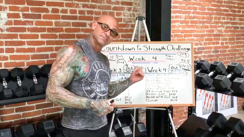 Countdown to Strength Challenge Week 4 Live Tutorial Transcript