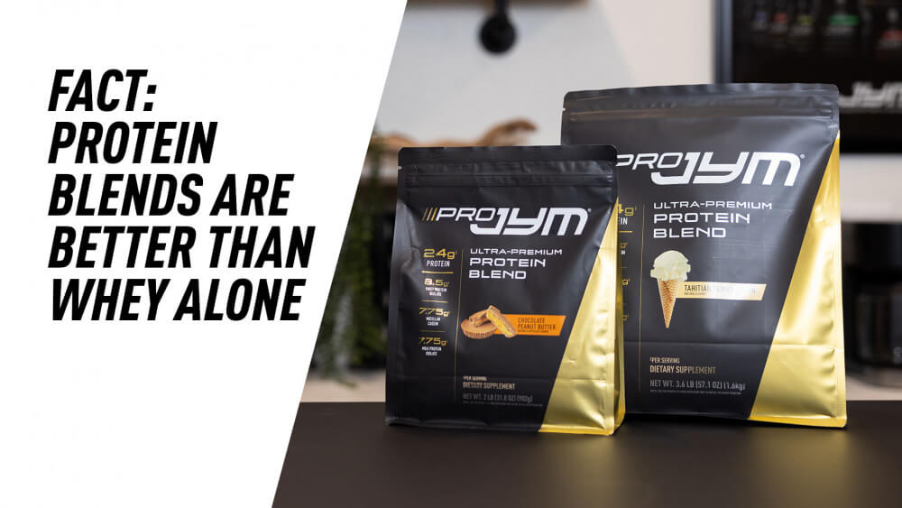 protein blends are better than whey alone