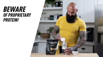 Beware of Proprietary Protein Blends