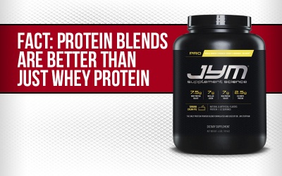 Fact: Protein Blends Are Better Than Just Whey Protein