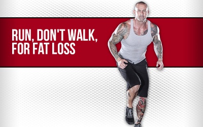 Run, Don't Walk, For Fat Loss