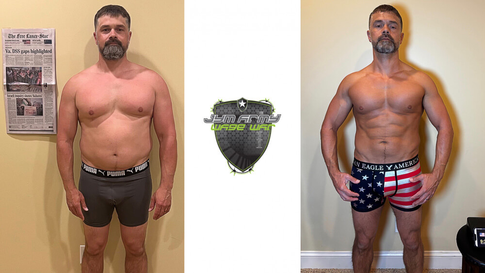 In His 40s and Fed Up: How a Navy Veteran Lost 35+ Pounds and Rebuilt His Body