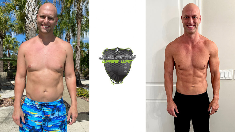 Josh WInklers transformation using Dr. Jim Stoppani's workout programs