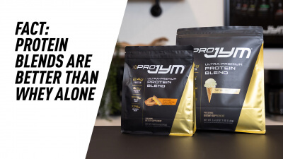 Fact: Protein Blends are Better Than Whey Alone