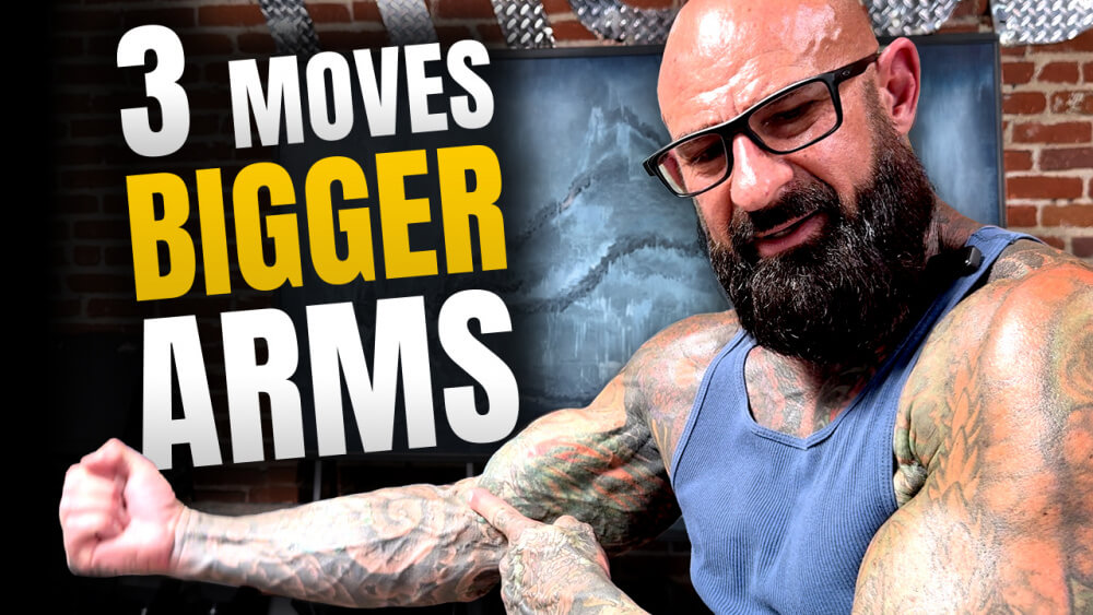3 Biceps Exercises for More Arm Growth